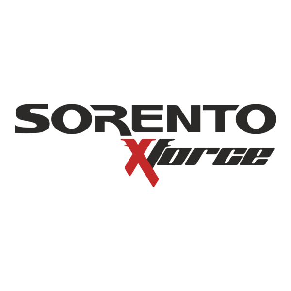 Sorento Xforce Logo PNG Vector