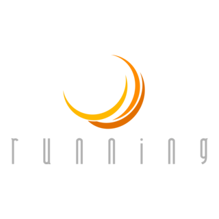 running Logo PNG Vector