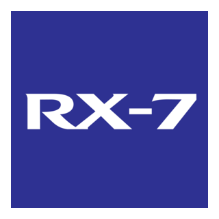 RX-7 Logo PNG Vector