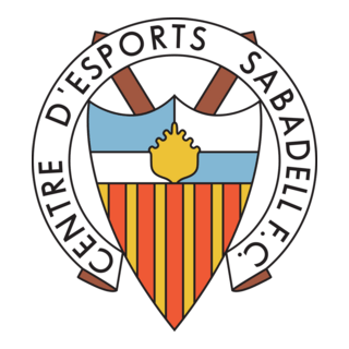 Sabadell FC 80's Logo PNG Vector