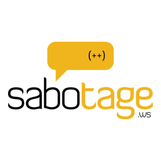 Sabotage Logo PNG Vector
