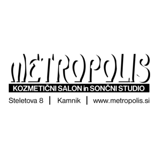 Salon Metropolis Logo PNG Vector