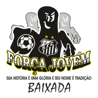 SANTOS TORCIDA FORCA JOVEM Logo PNG Vector