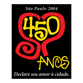 Sao Paulo 450 anos Logo PNG Vector
