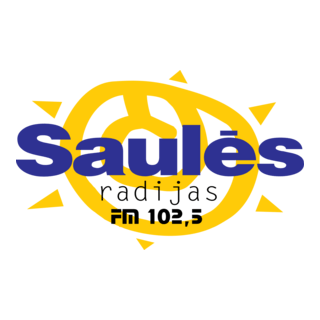 Saules Radio Logo PNG Vector