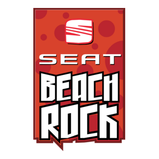 Seat Beach Rock Logo PNG Vector