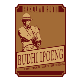 Sekolah Foto tjap Budhi Ipoeng Logo PNG Vector