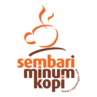 sembari minum kopi Logo PNG Vector