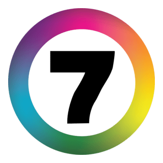 Seven Network Colour Logo PNG Vector