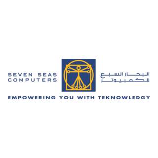 Seven Seas Computers Logo PNG Vector