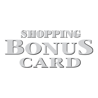 Shopping Bonus Card Logo PNG Vector