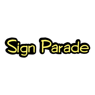 Sign Parade Logo PNG Vector