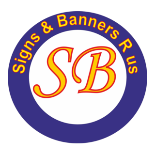Signs & Banners Logo PNG Vector