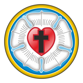 Símbolo do Luteranismo - a Rosa de Lutero Logo PNG Vector