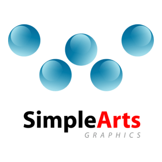 Simple Arts Graphics Logo PNG Vector