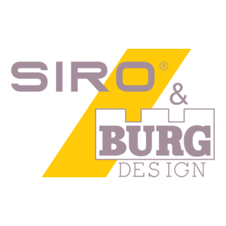 Siro & Burg Design Logo PNG Vector