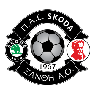 Skoda Xanthi FC Logo PNG Vector