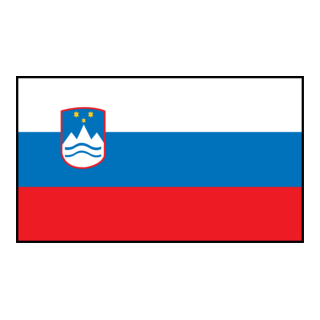 Slovenia Flag Logo PNG Vector