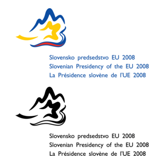 Slovenian EU Council Presidency 2008 Logo PNG Vector
