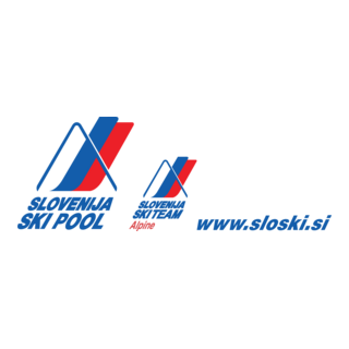 Slovenija Ski Pool Ski Team Alpine Logo PNG Vector