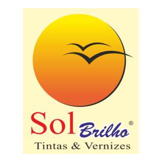 Sol Brilho Tintas Logo PNG Vector