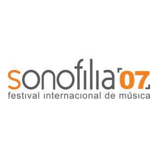 Sonofilia Festival Internacional de Música Logo PNG Vector