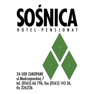 Sosnica Hotel Logo PNG Vector