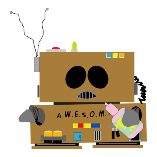 Sout Park - Awesom-o Logo PNG Vector