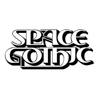 Space Gothic Logo PNG Vector