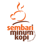 Sembari Minum Kopi Logo PNG Vector