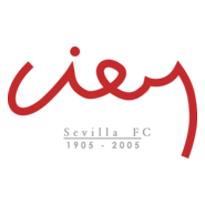 Sevilla FC - Centenario - Fondo Blanco Logo PNG Vector