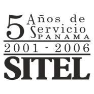 SITEL 5 Años Logo PNG Vector