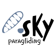 Sky Paragliding Logo PNG Vector