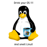 Smells Linux Logo PNG Vector
