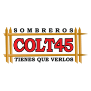 Sombreros COLT 45 Logo PNG Vector