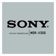 SONY MDR-V300 Logo PNG Vector