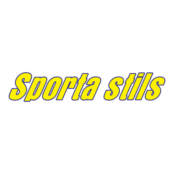 Sporta Stils Logo PNG Vector