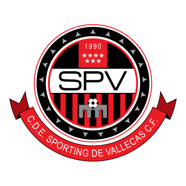 Sporting De Vallecas CF Logo PNG Vector