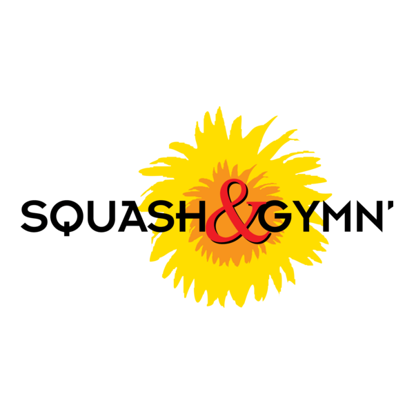 Squash & Gymn Logo PNG Vector