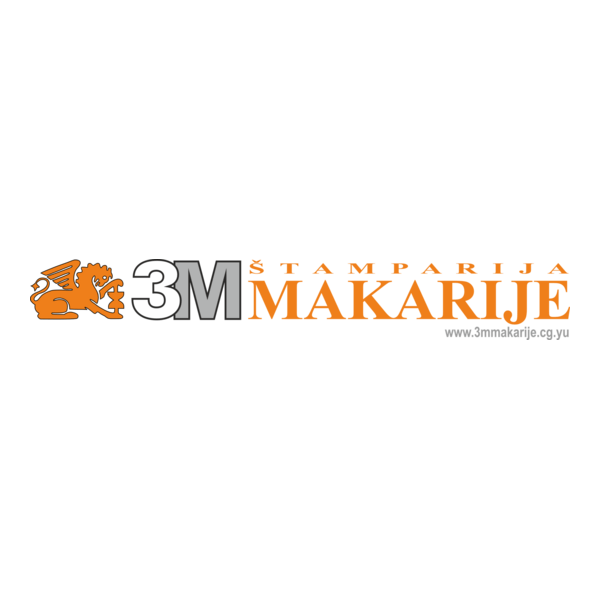 Stamparija 3M Makarije Logo PNG Vector