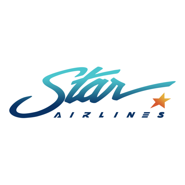 Star Airlines Logo PNG Vector