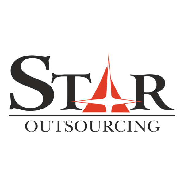 Star Outsourcing Logo PNG Vector