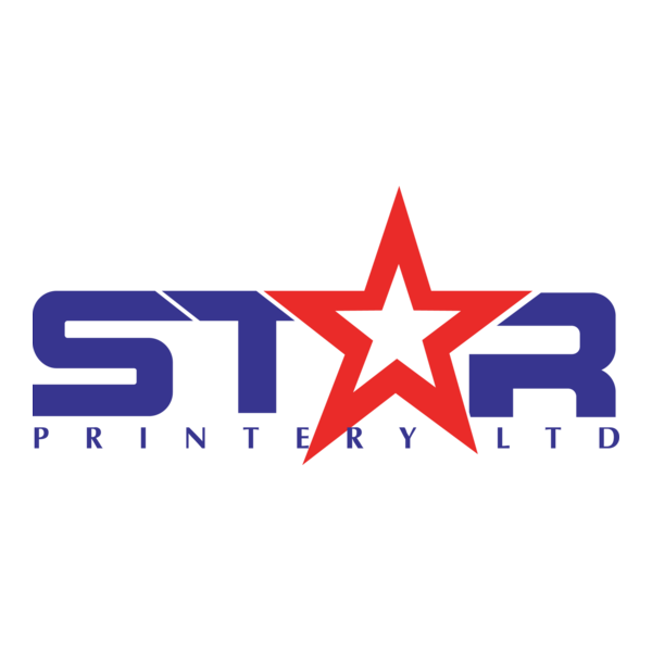 Star Printery Logo PNG Vector