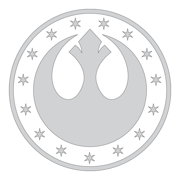 Star Wars New Republic Kalimdor Logo PNG Vector