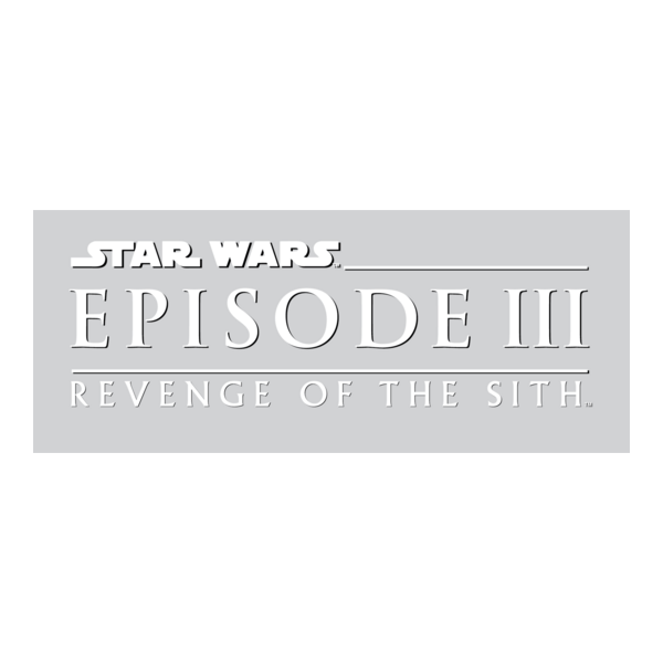 Star Wars Revenge of the Sith Logo PNG Vector