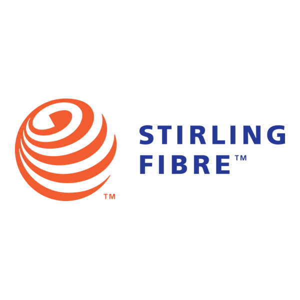 Stirling Fibre Logo PNG Vector