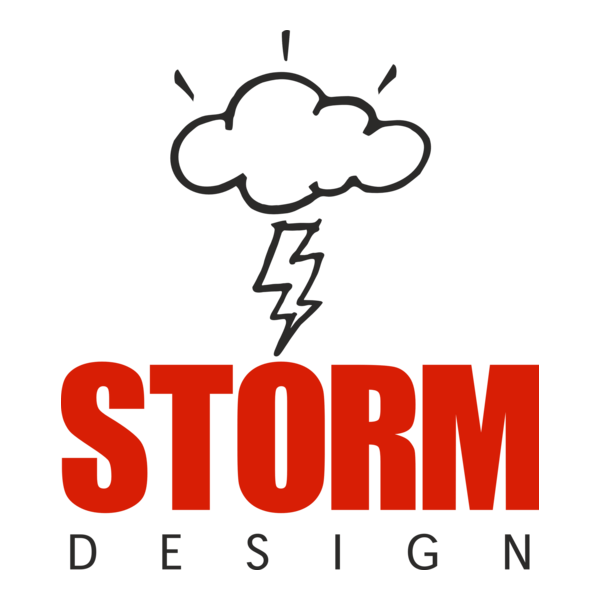 Storm Design Logo PNG Vector