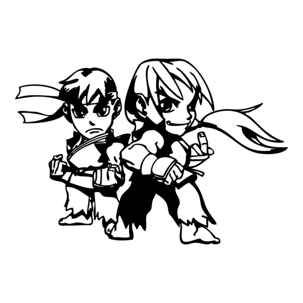 street figther Logo PNG Vector