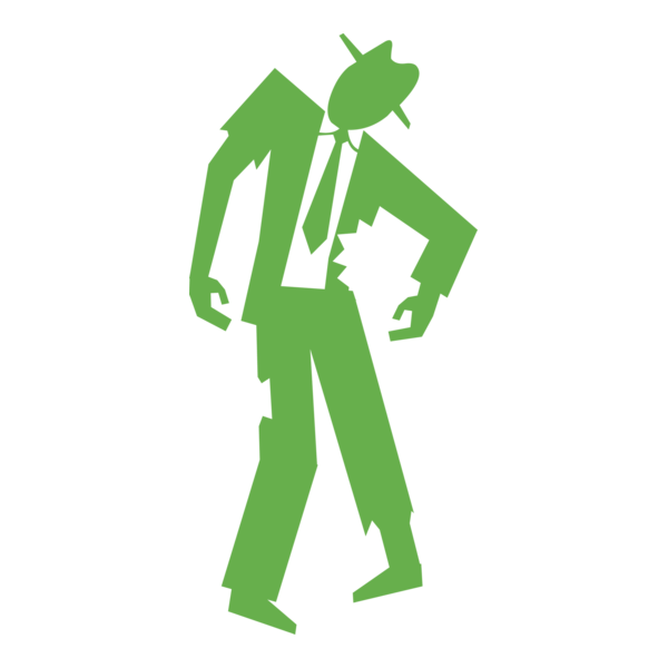 Stubbs The Zombie Logo PNG Vector