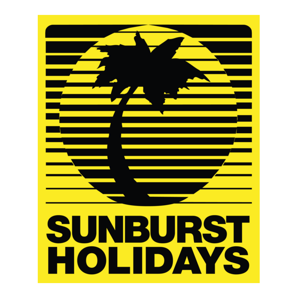 Sunburst Holidays Logo PNG Vector